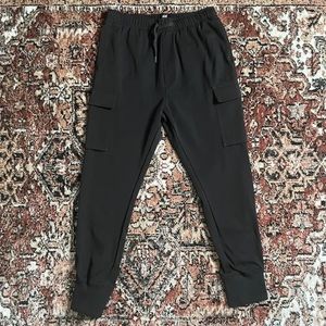 H&M - Black Cargo Joggers